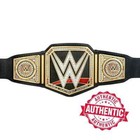 World Heavyweight Championship Replica Title Belt Black Adult Size 4mm Brass