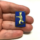 Vintage Ski Pin Made In France Skier Hat Pin  Lapel  Collectible Badge Vv146b