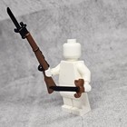 Multipack Custom Ww2 Weapons Lot Black Brown For Block Minifigures D12ww03