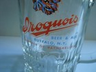 4 Vintage Iroquois Beer   Ale Buffalo Ny Heavy Glass Mug Souvenir Rathskeller