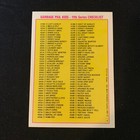 1987 Garbage Pail Kids 11th Series Complete Set 84 Cards   Free Wrapper Rare Gpk