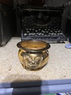 Vintage Brass Demon Devil Cauldron Incense Burner Witchcraft Pagan