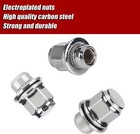 20 Pcs Toyota Oem Lug Nut Chrome M12x1 5 Fit Corolla prius highlander rav4 Etc