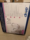 Drive Medical Rtl12027ra 2-in-1 Raised Toilet Seat W removable Padded Arms