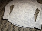 Lululemon Define Women s Size 12 Jacket Incognito Camo Alpine White gray Euc