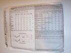 Womens Uncut Mccalls 4228 Sewing Pattern Reversible Hooded Poncho Size Xs S M