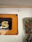Vintage Drink Hires Root Beer Soda Sign Advertising  Original B-2 Mark Embossed 