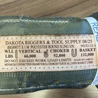 Dakota Riggers Brs800x1m - Synthetic Endless Round Sling - 66 000 Lbs