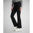 Obermeyer Bond Ski Pants Womens 12 Black Softshell Fleece Lined Snowboarding
