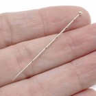 Antique Silver 2  Ball Head Pins 20 Gauge  20-pack Premium Jewelry Supplies