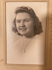 Woman Portrait In Frame Class Of 1939 Necklace Loring Studios Maine Grad Vtg Pic