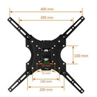 Full Motion Lcd Led Tv Wall Mount Bracket Tilt 26 32 36 37 40 42 46 50 55