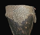 Antique African Carved Small Tribal Ceremonial Drum   Cameroon - Late 19th C 