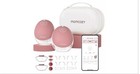 Momcozy M9 Mobile Flow Double Hands Free Breast Pump Maroon New Sealed Box