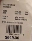 New Strapless David s Bridal Wedding Dress Size Us20w