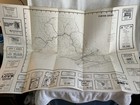 Vintage Large 1975 Map Of Clinton County  Pennsylvania  Advertisements 35   x 25   