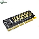 M  2 To Pci-e3 0x16 Expansion Riser Nvme Adapter Conversion Card M Key Ngff Ssd