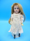 Antique German Bisque Doll Gebr  Kuhnlenz  44-18 Molded Shoes Crude Body 8 