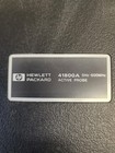 Agilent keysight 41800a Active Probe 5hz-500mhz With Accessories In Case