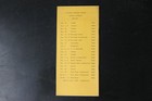 Colorado College Football Hockey Schedule 1957-58 Tigers Vintage Program
