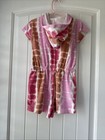 Crewcuts Girl   s Terry Cloth Tye-dye Jumper Size 5