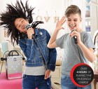 M  quina De Karaoke Para Adultos Y Ni  os Altavoz Bluetooth Con 2 Micr  fonos Nuevo