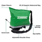 25 Lb  Waterproof  Broadcast Bag Seeder  Spreader