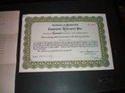 Original American Cyanamid 1953 Letter And Certificate Of Retirement Free Ship