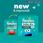 Ultra Absorbent Baby Diapers Size 2 Leakproof Protection Stretchy Fit 112 Count