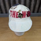 Vtg The Who 1982 Tour Hat Mixed Lot Of 16 Pins Badges Bands Crude Humor Beer Mtv