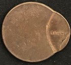 Lincoln Memorial Cent Struck 80  Off Center Error Not Full Date Penny  104