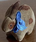Rare Early Steiff Miniature Velvet Velveteen 2-3    Bunny Rabbit No Id Adorable