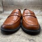 Cole Hann Grand os Pinch Penny Loafers Womens 6 Brown Leather Slip Pull On Shoes