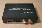 Agptek Hdmi To Hdmi audio Converter  spdif l r  1080p  