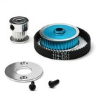 1kit Rc Belt Drive Transmission Gears  For Tamiya Tt02r Chassis Upgrades 3 17mm