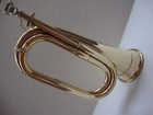 Super Deal  New Militaria Excellent Tuneable Army Bugle With Free Hard Case m p