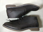 New   Izod Men s Brown Inwood Gaucho Chukka Boots Brown