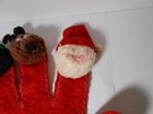 Vintage Felt Finger Puppet Glove Night Before Christmas Santa Reindeer  2