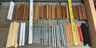 Huge Lot Of  Vintage Lionel Wooden plastic metal  Log Lumber Load