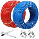 Pex Pipe 1 2 Inch 100ft 2 Rolls Pex Tubing Evoh Non Oxygen Barrier Radiant Heat