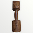 Foundry Vintage Wood Sand Tamper  Metalworking Foundry Tool  14  X 3-1 2 