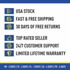 Rain Guards Vent Visors Shade For 2023-2025 Honda Hr-v Shatterproof