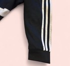 Adidas Climalite Pullover Hoodie Black White Women s M Hooded Pockets Logo