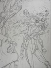 Earl Norem Comic Book Art Original Storyboard Page Vintage Dc Marvel Sci-fi X1 1