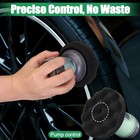 Dexspoeny Flow Tire Shine Applicator  Reusable Car   Truck Black green