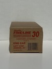 Fine line 30 3-3 4 In  Left-hand End Cap For Baseboard Heaters In Nu White
