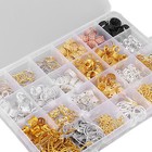 259pcs Dreadlock Bead Ring Kit Exquisite Fashionable Hair Braid Ring Clips