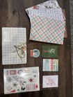 Cocoa Daisy Christmas Passport Notebook Cover  Rub Ons  Cardstock  Journal Cards