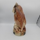 Vintage Mcm Howard Kron Great Horned Owl Spooky Halloween Light Up Tv Lamp Works
