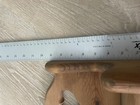 Vintage Wooden Doll Chair With Heart Cutout- Doll Plant Stand  
